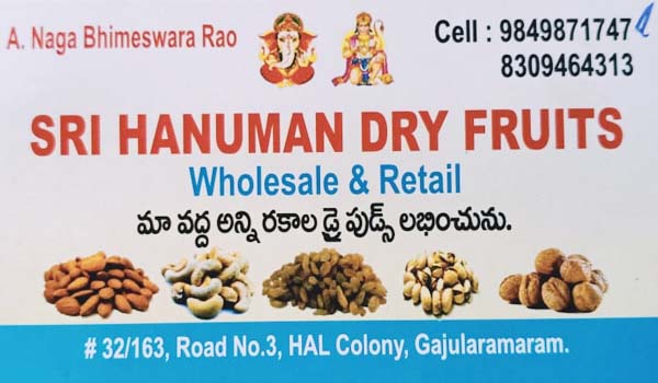 Sri Hanuman Dry Fruits